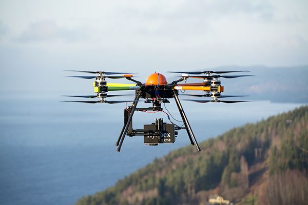 無人機載高光譜成像系統